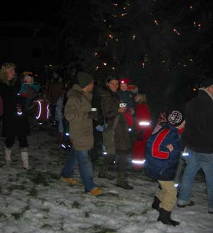 Mer gang rundt juletreet